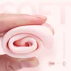 Rose Vibrator Klitoral sugande massageapparater Intensiv sug Tung Slick Clit Stimulator Bröstvårt Massage Leksaker För Kvinna Oralsex föremål