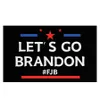 2024 Nuovo Andiamo Brandon Trump Bandiera elettorale 3x5 piedi Bandiere presidenziali 150 * 90 cm Nave DHL