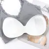 Reggiseno con stampa a cuore Reggiseno sportivo ad alta elasticità Top da palestra Intimo in pizzo Ragazze Abbigliamento da yoga traspirante Abbigliamento da allenamento sportivo da donna