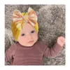 Neue Wolle Häkeln Stricken Baby Hut Turban Infant Kleinkind Neugeborene Baby Samt Kappen Motorhaube Beanies Headwraps für Baby Mädchen Jungen