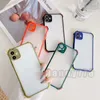 Para Iphone 12 11 pro xr x xs max 8 7 6 plus Fundas para teléfono Color de golpe Cubierta de armadura a prueba de golpes Carcasa protectora dura mate