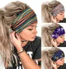 Vrouwelijke elastische sport wijd hoofdbanden buiten lopende hoofddoek casual fitness hoofdband kleding accessoires vrijetijdsbesteding haarbanden
