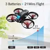 Laboratuvar malzemeleri insyoo kf615 mini fpv rc drone ile 4K HD çift kamera 2.4g wifi optik akış konumlandırma serin ışık çekimi