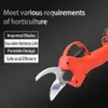 16.8/21V Cordless Pruner Lithium-ion Pruning Shear Efficient Fruit Tree Bonsai Pruning Electric Tree Branches Cutter Landscaping 210719