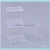 Packaging & Jewelry1Pcs Transparent Acrylic Display Shelf Glasses Cell Phone Jewellery Stand Jewelry Pouches Bags Drop Delivery 2021 Hcq4C