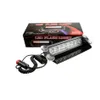 8 LEDs Car Truck Emergency Flasher Sun Visor LED Strobe Warning Light Police Flash Lights 3 Flashing Modes 12V