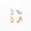 Europa Amerika Fashion Style Earring Lady Womens Gold / Silver-Color Metal Gegraveerde V Initialen Sleutel Lock It Oorbellen M00405