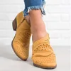 2021 Mode Dames Laarzen Lente Zomer Blok Lage Hak Dames Booties PU Lederen Holle enkel Platform Schoenen Y0914