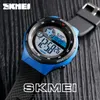 LMJLI - SKMEI Orologio sportivo da uomo Orologio digitale Moda Sport all'aria aperta Orologi da polso impermeabili Sveglia Orologi digitali relogio masculino