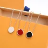 Classic Pendant Necklace With Box Flora Fashion Elegant Necklaces Women Personality Charm Jewelry Gift For Girl