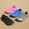 Childrens rápido-seco respirável sneakers sneakers sapatos de água não deslizante esportes ao ar livre wearproof wading sapatos y0714