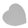 Sublimation Blank Heart Shaped Puzzle Party Favor Heat Transfer A4 DIY Jigsaw Mother's Day Gift
