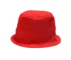 남성과 여성 버킷 모자 패션 자수 악어 버킷 야구 모자 골프 모자 스냅 백 비니 두개골 캡 넓은 챙 상판 Qua2260274