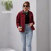 Pull Femme Laine Épais design chaud pour les femmes vestes manteaux Trendyol Pulls Fausse fourrure Fluffy Teddy Fleece veste décontractée manteau Mélanges Haut Vêtements d'extérieur Vêtements d'hiver