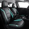 Anpassade bilstolskydd för Mazda 3 Cars Protector Cover High Quality Leather Automobiles Luxury Non-Slip Auto Accessories332p