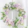 Decorative Flowers & Wreaths Simulation Garland Artificial Door Wedding Decoration Party Restaurant Dorm Wreath Multifunctional