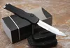 Partihandel senaste MT 150-10 Kniv Elmax Blade Trumpt 3 "Aluminiumhandtag Black / Green Camping Knives Tactical Cutting Tool med Scabbard