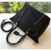 Black Classic Nylon Women Shopping Bags Shoulder Bag Top Quality Famous Designer Tote Bag Large Capacity Mami Beach Bags With Leather Handle