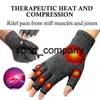 1 Çift Sıkıştırma Eldiven El Bilek Brace Desteği Artrit Ağrıları Kabartma Sıcak Eller Eklem Ağrı Kova Bilek Desteği