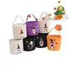 Hem 12 Stil Halloweens Party Supplies Halloween Candy Bag Ghost Festival Pumpkin Bucket Barnens handkorg till sjöss
