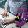 115Plus Nadgarstek Bransoletka Bransoletka Tętna Tętna ciśnienie krwi Inteligentny Zespół Wodoodporny Fitness Tracker Inteligentny Zespół Zegarek Mężczyźni Kobiety 1EH Nowy Przyjeżdżający samochód