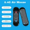 T120 2.4G Wireless Mini Keyboard 7 Colors Backlit Voice Gyroscope IR Learning Air Mouse Remote Control for Android TV BOX/Windows/Mac OS