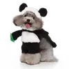 Halloween hund kostym rolig hundkläder kläder pirat pet cosplay kostymer roligt peruk party costuming novelty kläder för små hundar panda raccoon grossist A280