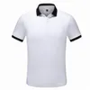 Nueva moda de lujo para hombre clásico bordado de letras camisa de algodón para hombre diseñador camiseta blanco negro diseñador polo camisa masculina M-3XL