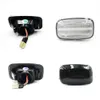 Toyota Land Cruiser Landcruiser 70 80 100 시리즈 2PCS 동적 LED 측면 마커 펜더 조명 흐르는 차례 신호등