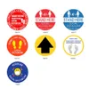 Market Floor Marking Tape Keep Distance Sign Public Occasions Sticker For School Line up Wholea01 a33