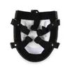 Tenkuu Shinpan High Rise Invasion Cosplay Kostuums Hars Masker Wit Japanse Samurai Maskers Props Q0806