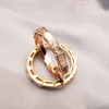 Titan stål metall ring, vit och grönt skal inlaid med diamant original design bröllop smycken, par