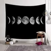 Shocking Earth Design Wall Hanging Tapestry Nebula Moon Elk Mandala Yoga Beach Handduk Blanket Barnrum Dekoration Sängkläder 210609