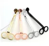 DHL Scissors Stainless Steel Snuffers Candle Wick Trimmer Rose Gold Cutter Wick Oil Lamp Trim scissor Wholesale GC0901