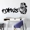 Nome Personalizado Graffiti Street Adesivo De Parede Berçário Menino Quarto Personalizado Nome Grafiti Parede Decalque Decalque Quarto Crianças Vinil Decor 210705