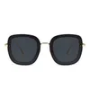 Роскошный дизайнер мода квадратные солнцезащитные очки для женщин мужские квадратные негабаритные унисекс солнцезащитные очки JC8875