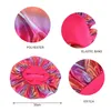 Hats Muslim Women Wide Stretch Silk Satin Breathable Bandana Night Sleeping Turban Hat headwrap Bonnet Hair Accessories ZWL228