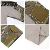 Ursporttech Camouflage T-shirt Män Soldater Tactical Långärmad Militärskjorta Armé Taktisk tröja Hunt Combat T-tröja Man Toppar 210528