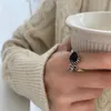 2021 elegante amore anelli di fidanzamento moda vintage punk acqua goccia geometrica anello di partito gioielli regali per le donne ragazze
