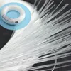 1.5mm 50m End Glow Fiber Optic Light PMMA Plastic Fibers Optical Cable 50m / Roll LED Clear DIY voor LED Star Plafondverlichting Decoratie