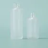 20 ml ~ 120 ml vorstglas lotion spuitflessen 50ml lege matte emulsievloeibare fles met houten lijnen plastic dop