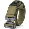 Verstelbare mannen tactische riem zware taille riem nylon leger tactische riemen met metalen gesp jacht accessoires 431 x2