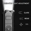 USB Rechargeable Flashlight Strong Light Torches Zoom Highlight Tactical Outdoor Portable Lighting LED Camping Lights