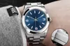 Waterproof High quality fashion mens womens watches EXP 39mm sapphire Automatic Movement Mechanical watch stainless steel bracelet222K