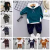 Baby Designer Kläder Boy Girl Casual TrackSuit Cotton Jacket Byxor 2st / set Fritid Sport Suit Spring Clothing BT6766