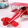 Vintage Métal Avion Maison Ornements Modèle D'avion Jouets Pour Enfants Avion Miniature Modèles Rétro Creative Home Decor 210318