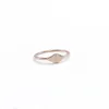 NEW fashion Gold-color ring Middle vertical line ring surface design Women's engagement rings