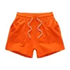 Männer Kurze Shorts Sommer Orange Jogger Shorts Männlich Plus Größe Casual Baumwolle Sportswear Jungen Badminton Fitness Laufshorts 4xl X0628