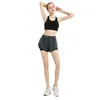 Breathable quick-drying sports shorts for women Summer Anti-exposure yoga shorts stretch slim running fitness pants for women