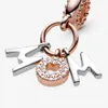 100% 925 srebrne litery srebrne mamo Dangle Charms Fit Oryginalny europejski urok bransoletki moda moda biżuteria ślubna akcesoria 222h